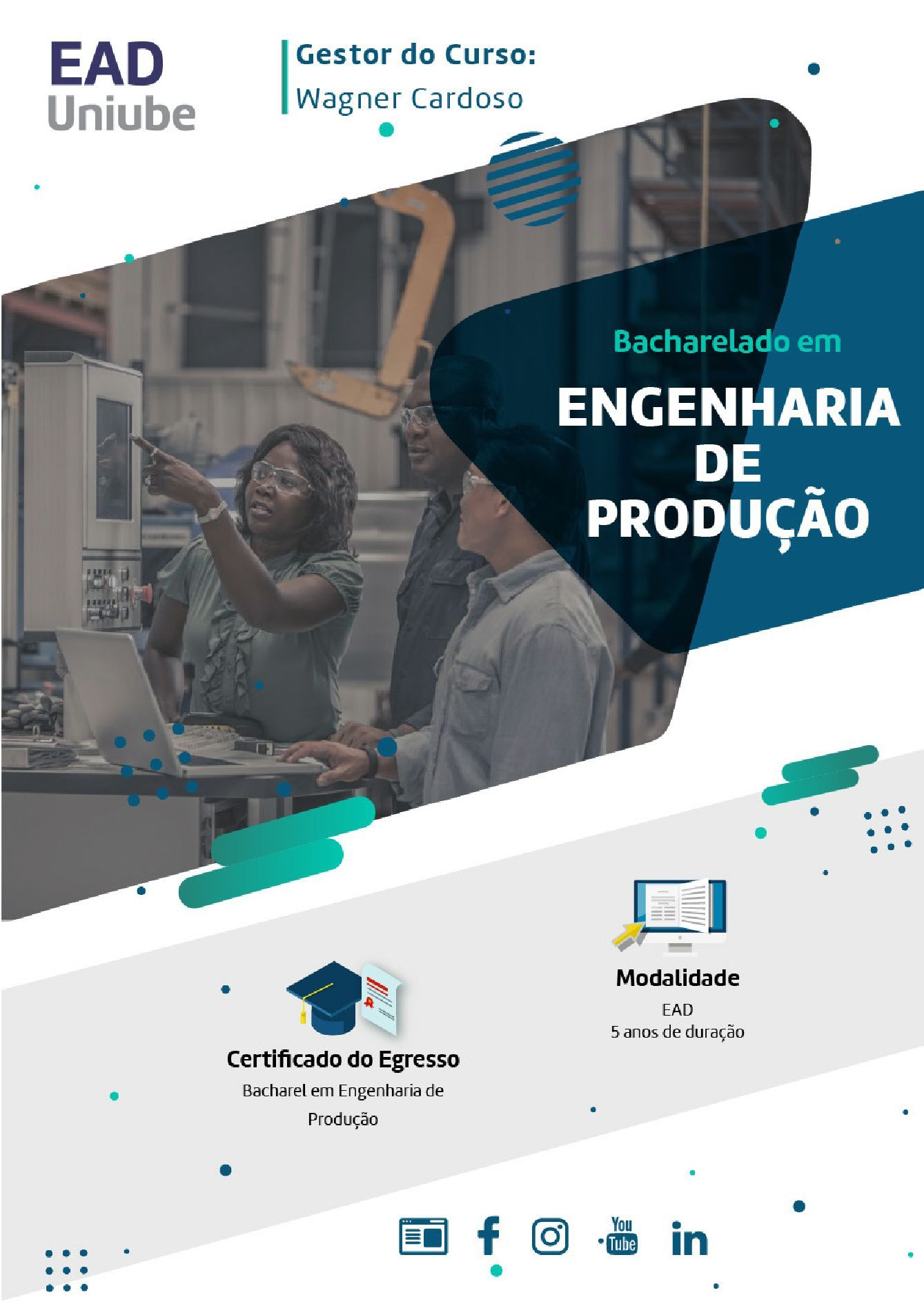 Bacharelado em Engenharia de Produção EAD Uniube