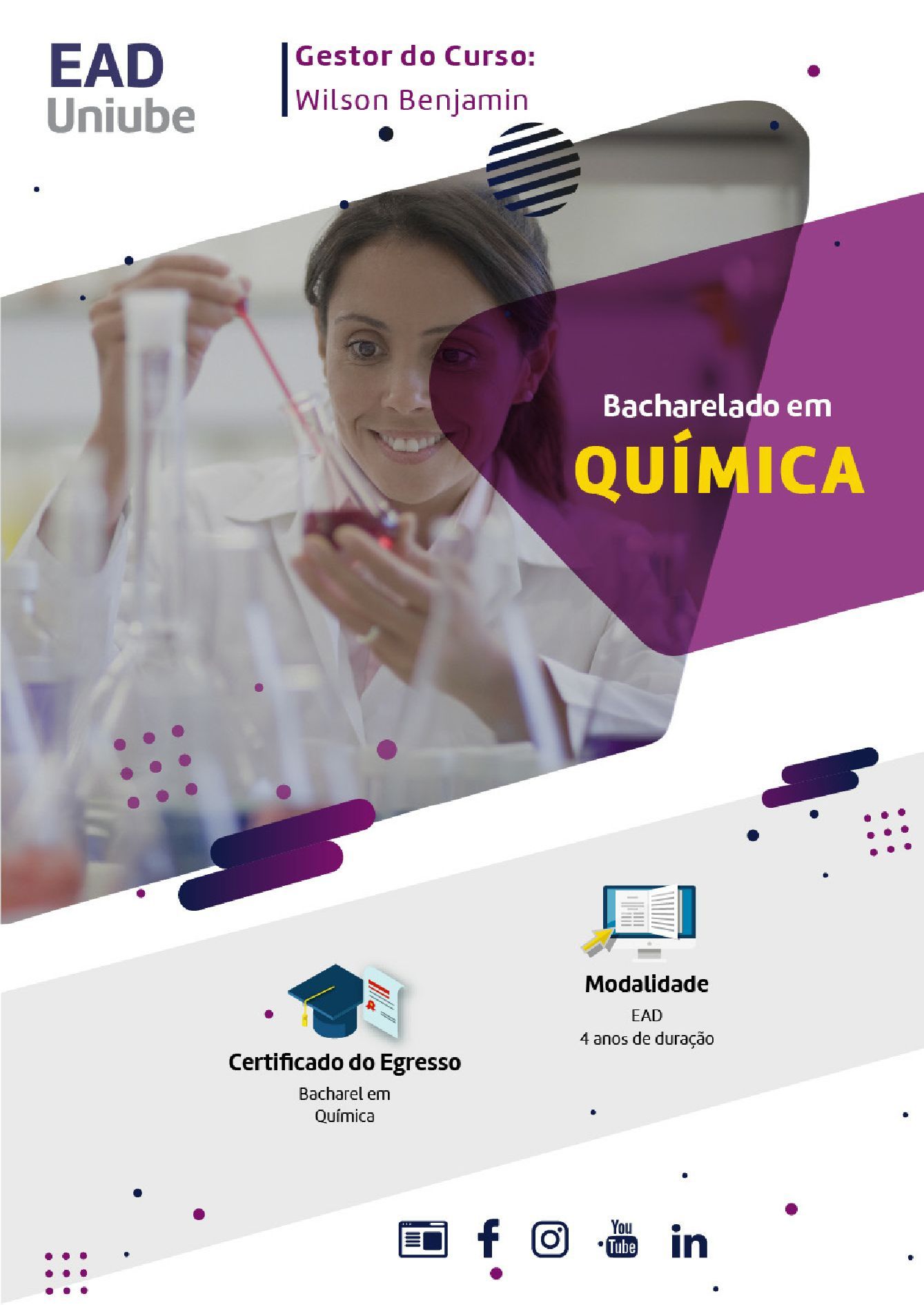 Bacharelado em Química EAD Uniube