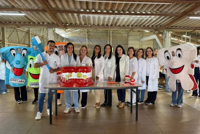 Cuidado humano além do tratamento: alunos de odontologia realizam ação de higiene bucal na APAE Uberaba