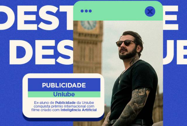 Criatividade e tecnologia: ex-aluno de Publicidade da Uniube conquista prêmio internacional com filme criado com Inteligência Artificial