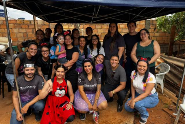 Alunos da Pedagogia da Uniube Uberlândia promovem o projeto para o Dia das Crianças
